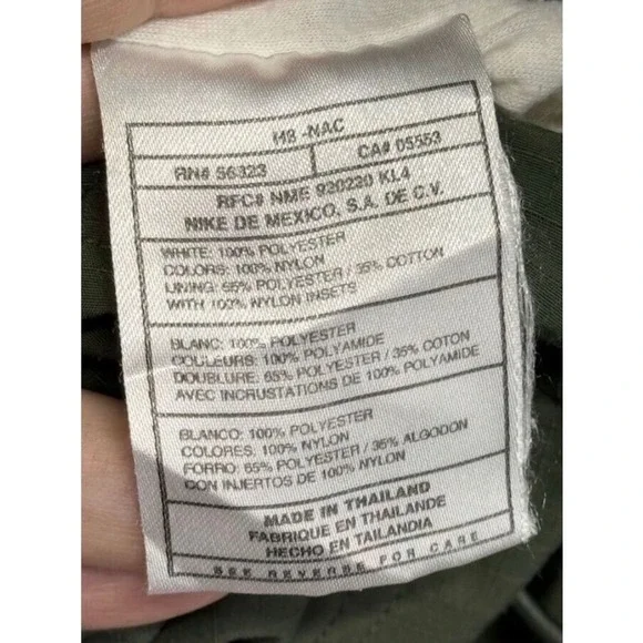 Nike Court Vintage Quarter Zip Windbreaker Jacket Sage Green Mens XL - Picture 6 of 6